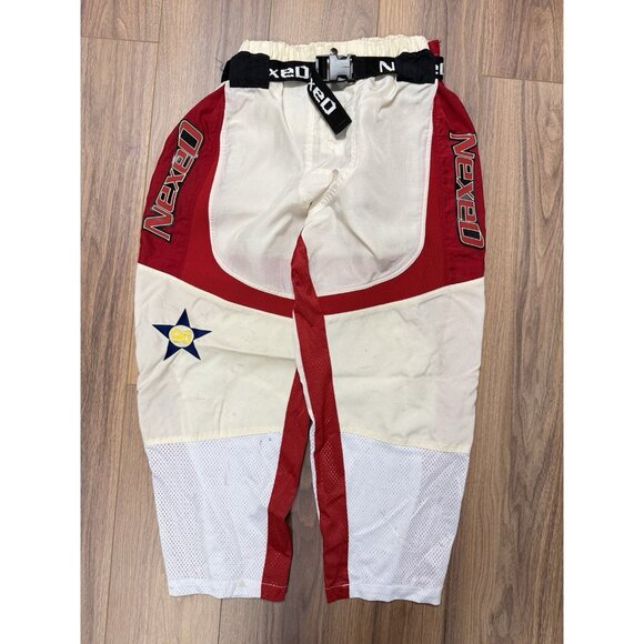 Nexed Other - Vintage Nexed Hockey Pants Mens 32-34 (36x26) White Belted Activewear